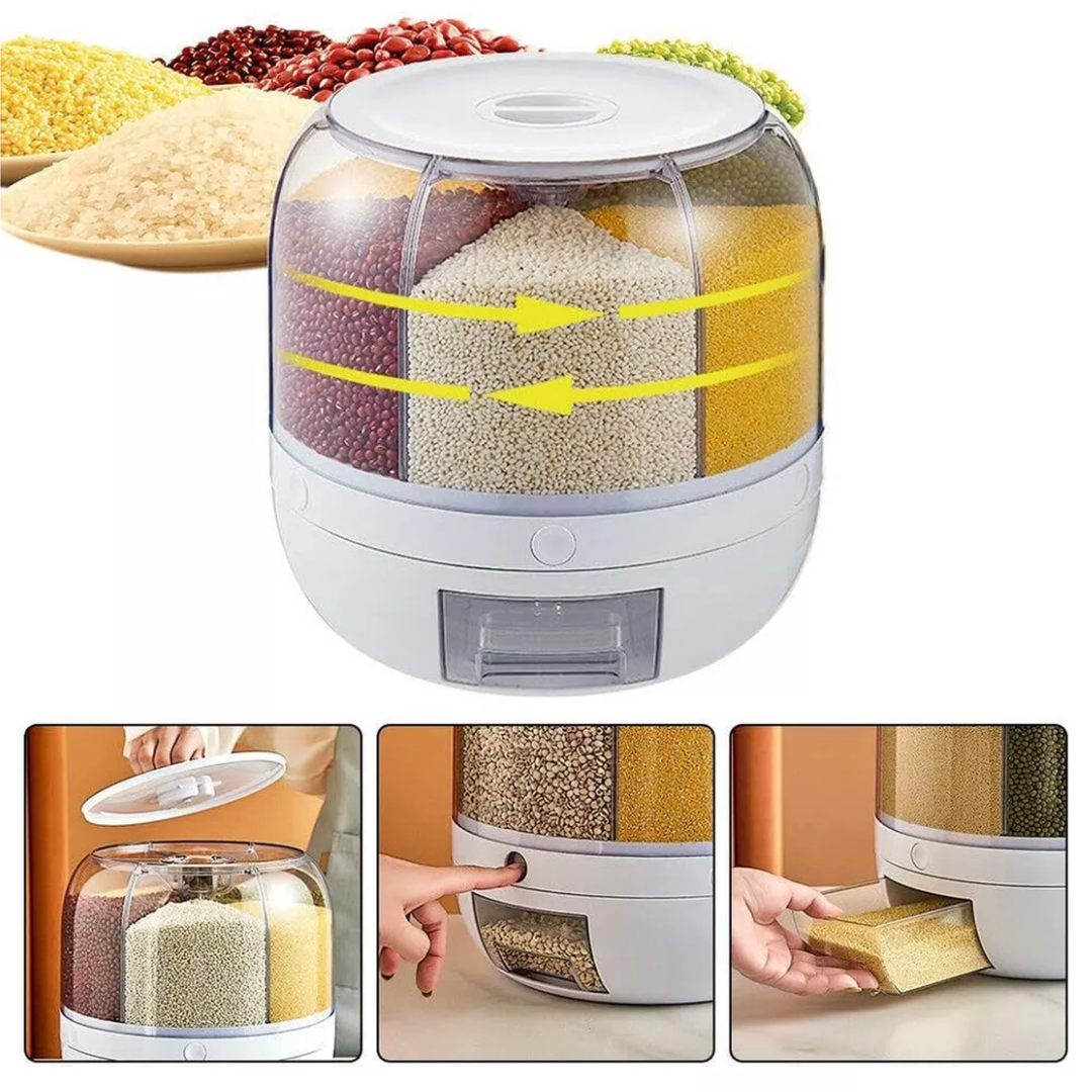 Miniatura 3 de Dispensador organizador de granos 6 en 1